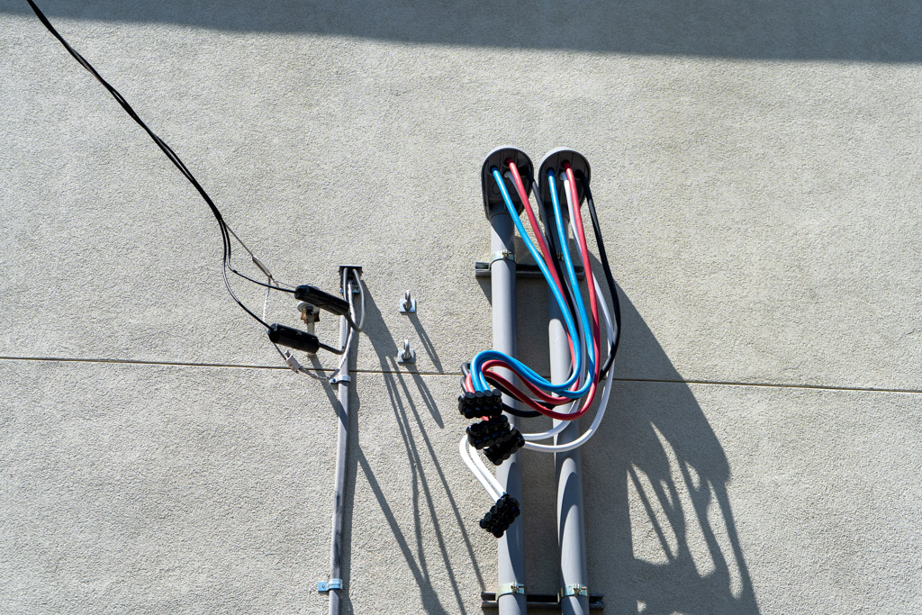 New service wires for Broad Street Theater, Sourderton PA