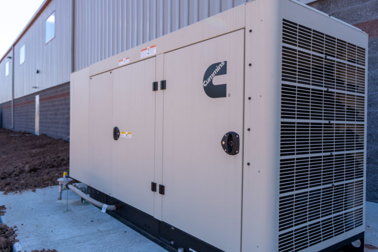 New backup generator for B and H Industries, Souderton PA